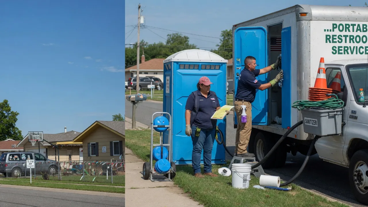 Porta Potty Rental in Mount Pulaski, IL near me